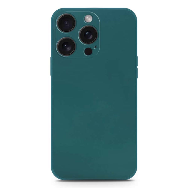 Skinlee Silica Gel Case - Darkgreen - iPhone 15 Plus