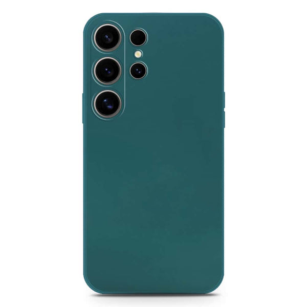 Skinlee Silica Gel Case - Darkgreen - Samsung Galaxy S25 Ultra