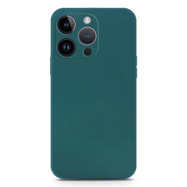Skinlee Silica Gel Case - Darkgreen - iPhone 14 Pro Max