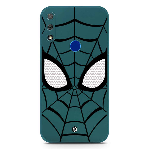 Cool Spider Design Soft Phone Case - Darkgreen - Honor 9X