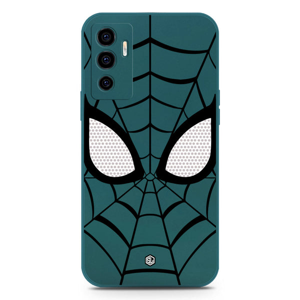Cool Spider Design Soft Phone Case - Darkgreen - Vivo V23e 5G