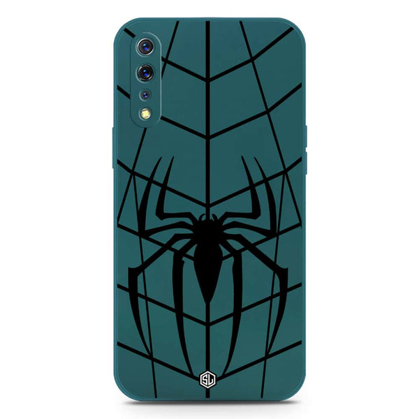 X-Spider Spider Design Soft Phone Case - Darkgreen - Vivo S1