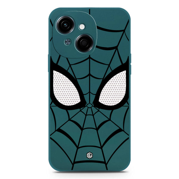 Cool Spider Design Soft Phone Case - Silica Gel Case - Darkgreen - Tecno Spark Go 1