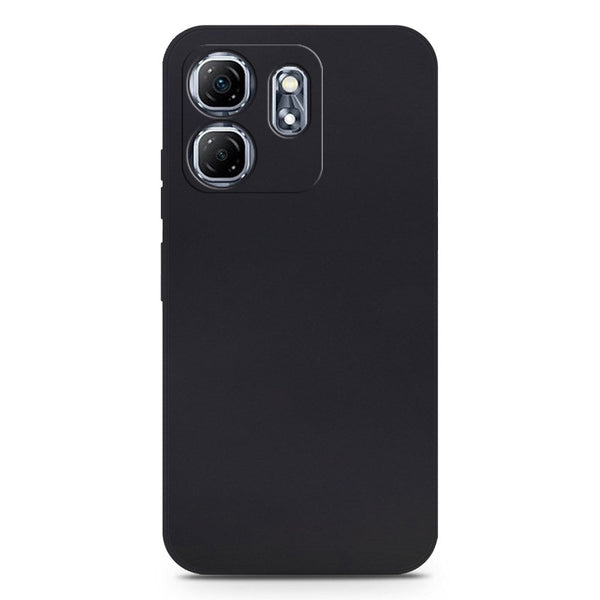 Skinlee Silica Gel Case - Black -Infinix Hot 50i