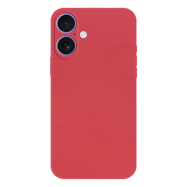 Skinlee Silica Gel Case - Red - iPhone 16