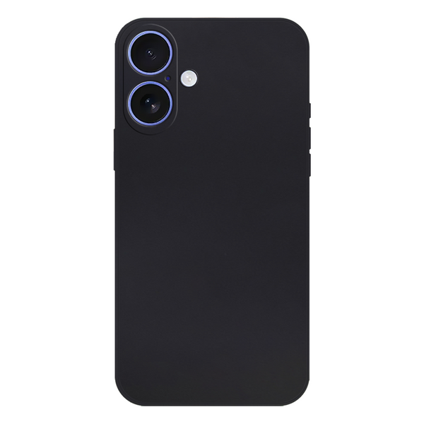 Skinlee Silica Gel Case - Black - iPhone 16 Plus