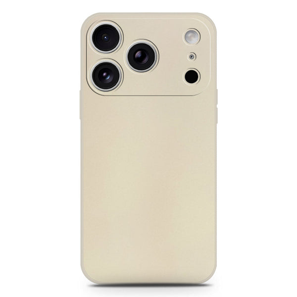 Skinlee Silica Gel Case - Offwhite - iPhone 17 Pro