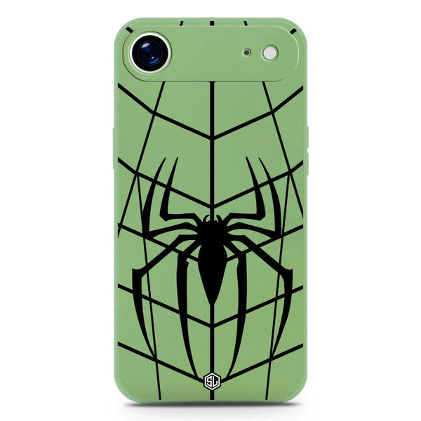 X-Spider Design Soft Phone Case - Silica Gel Case - LightGreen - iPhone 17 Air