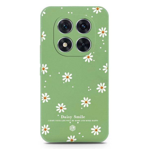 Daisy Smile Design Soft Phone Case - Silica Gel Case - LightGreen - Xiaomi Redmi Note 14 Pro Plus 5G