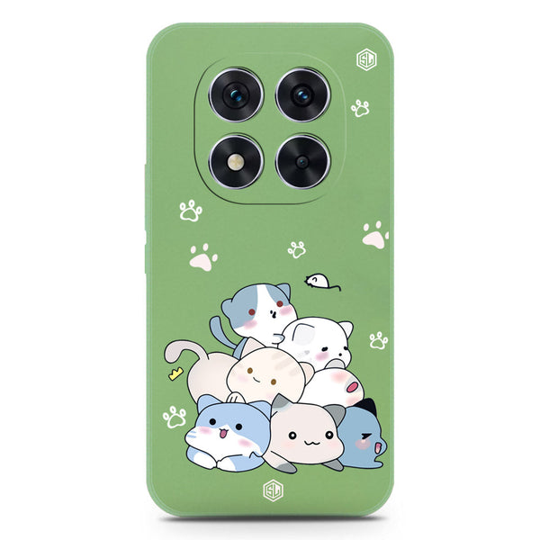 Cute Design Soft Phone Case - Silica Gel Case - LightGreen - Xiaomi Redmi Note 14 Pro Plus 5G