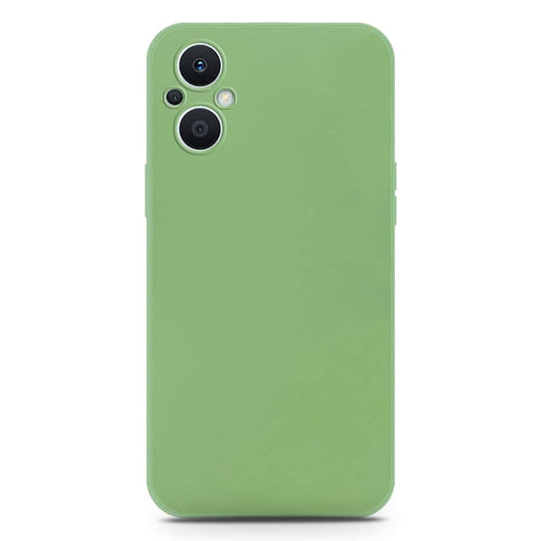 Skinlee Silica Gel Case - LightGreen - Oppo Reno 7 Lite