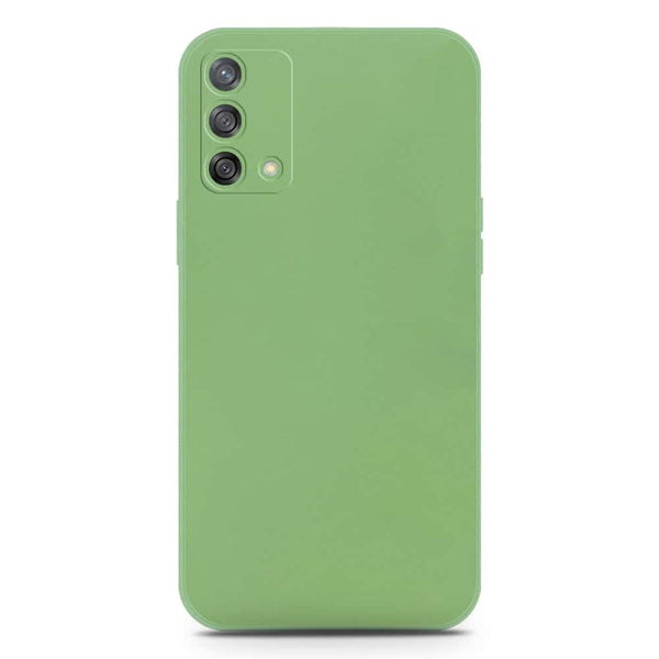 Skinlee Silica Gel Case - LightGreen - Oppo Reno 6 Lite