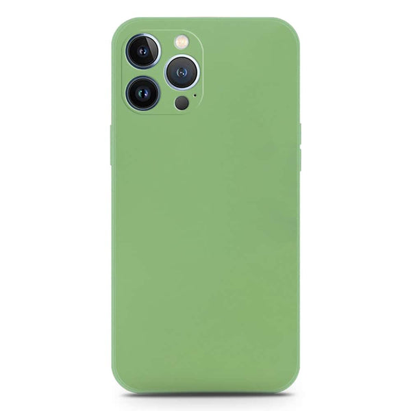 Skinlee Silica Gel Case - LightGreen - iPhone 13 Pro