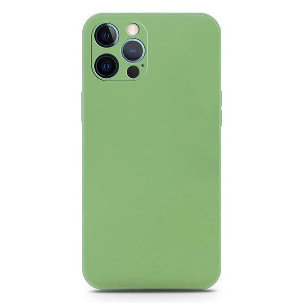 Skinlee Silica Gel Case - LightGreen - iPhone 12 Pro Max