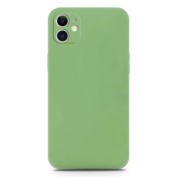 Skinlee Silica Gel Case - LightGreen - iPhone 12