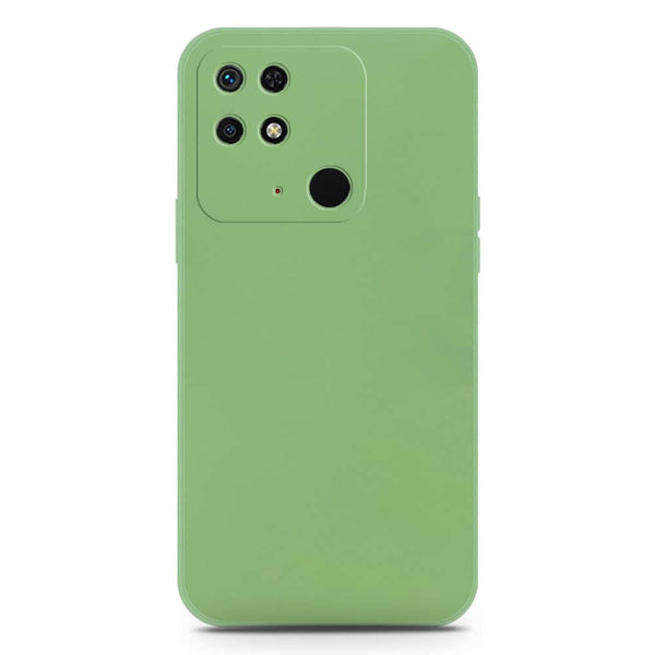 Skinlee Silica Gel Case - LightGreen - Xiaomi Redmi 10C