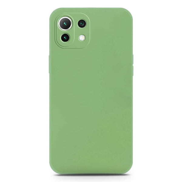 Skinlee Silica Gel Case - LightGreen - Xiaomi Mi 11 Lite