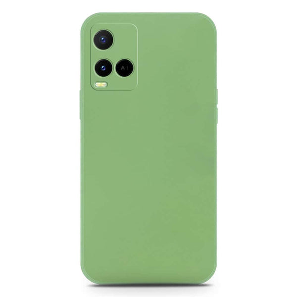 Skinlee Silica Gel Case - LightGreen - Vivo Y21e