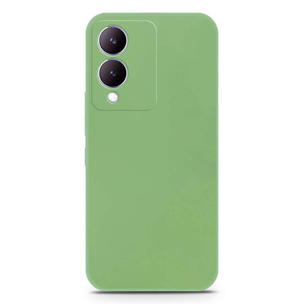 Skinlee Silica Gel Case - LightGreen - Vivo Y17s
