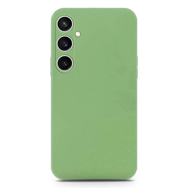 Skinlee Silica Gel Case - LightGreen - Samsung Galaxy S23 FE