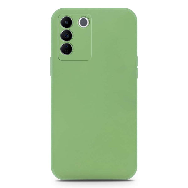 Skinlee Silica Gel Case - LightGreen - Vivo V27e