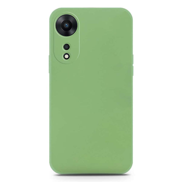 Skinlee Silica Gel Case - LightGreen - Oppo A78 4G