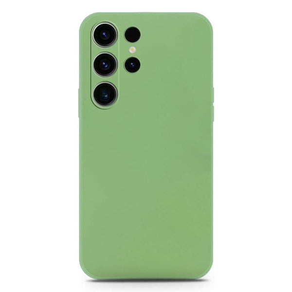 Skinlee Silica Gel Case - LightGreen - Samsung Galaxy S23 Ultra 5G