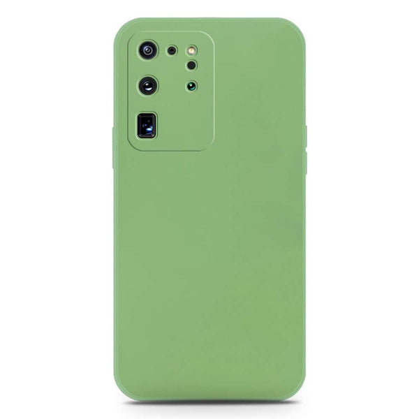 Skinlee Silica Gel Case - LightGreen - Samsung Galaxy S20 Ultra