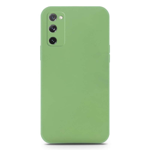 Skinlee Silica Gel Case - LightGreen - Samsung Galaxy S20 FE