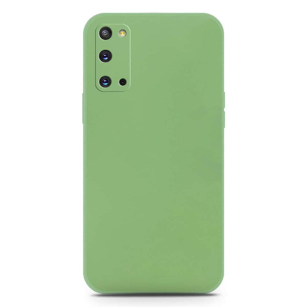 Skinlee Silica Gel Case - LightGreen - Samsung Galaxy S20