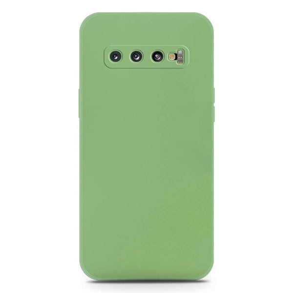 Skinlee Silica Gel Case - LightGreen - Samsung Galaxy S10