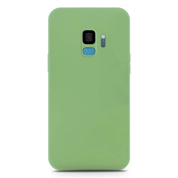 Skinlee Silica Gel Case - LightGreen - Samsung Galaxy S9