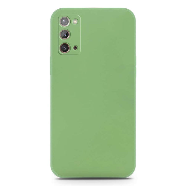 Skinlee Silica Gel Case - LightGreen - Samsung Galaxy Note 20
