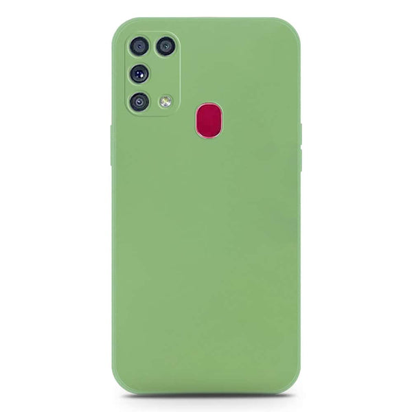 Skinlee Silica Gel Case - LightGreen - Samsung Galaxy M31