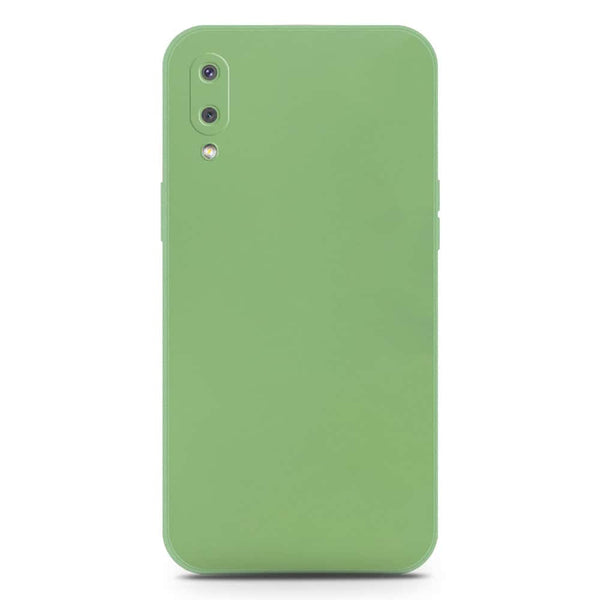 Skinlee Silica Gel Case - LightGreen - Samsung Galaxy M02