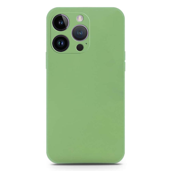 Skinlee Silica Gel Case - LightGreen - iPhone 14 Pro