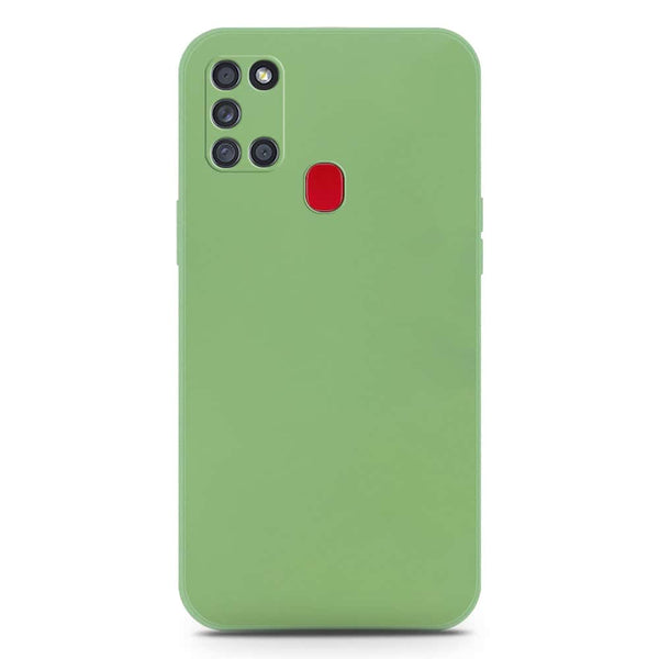 Skinlee Silica Gel Case - LightGreen - Samsung Galaxy A21s