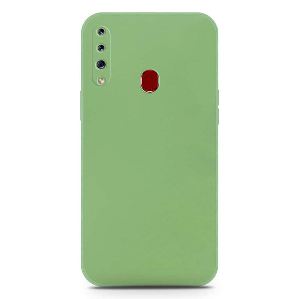 Skinlee Silica Gel Case - LightGreen - Samsung Galaxy A20s