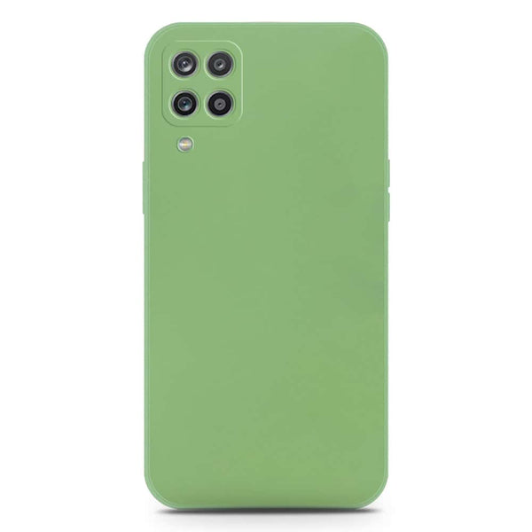 Skinlee Silica Gel Case - LightGreen - Samsung Galaxy A12 Nacho