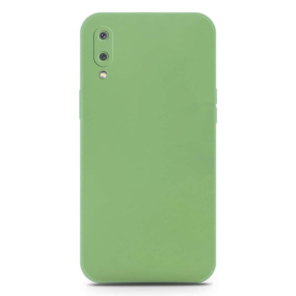 Skinlee Silica Gel Case - LightGreen - Samsung Galaxy A02