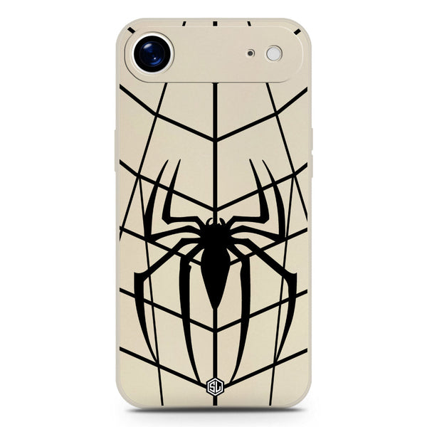 X-Spider Design Soft Phone Case - Silica Gel Case - Offwhite - iPhone 17 Air