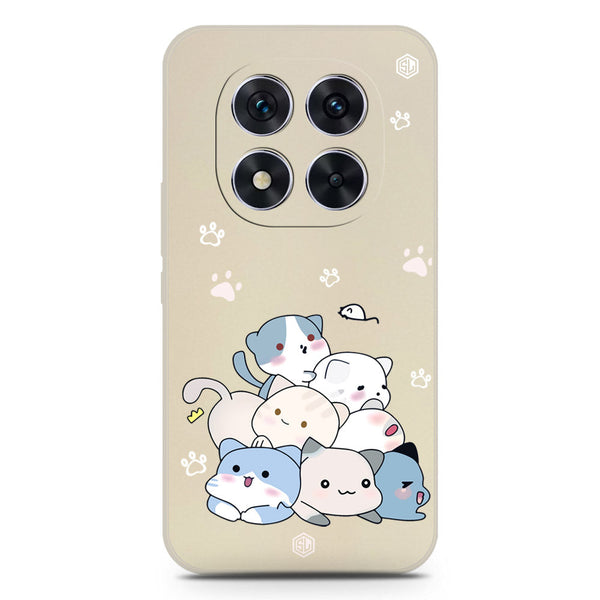 Cute Design Soft Phone Case - Silica Gel Case - Offwhite - Xiaomi Redmi Note 14 Pro Plus 5G
