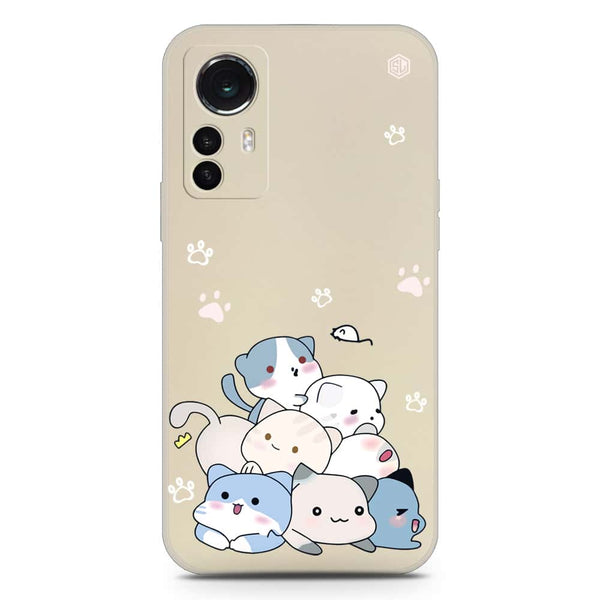 Cute Design Soft Phone Case - Silica Gel Case - Offwhite - Xiaomi 12S