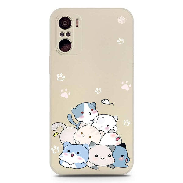 Cute Design Soft Phone Case - Silica Gel Case - Offwhite - Xiaomi Mi 11i