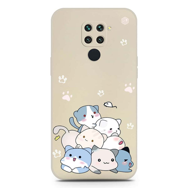 Cute Design Soft Phone Case - Silica Gel Case - Offwhite - Xiaomi Redmi 10X 4G