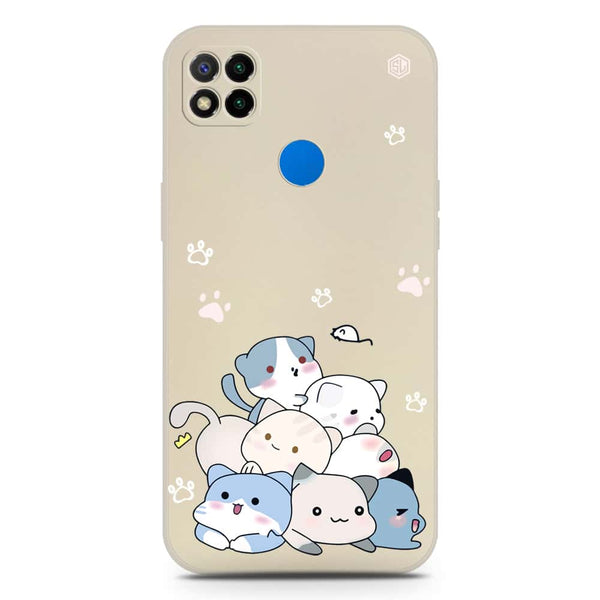 Cute Design Soft Phone Case - Silica Gel Case - Offwhite - Xiaomi Redmi 10A