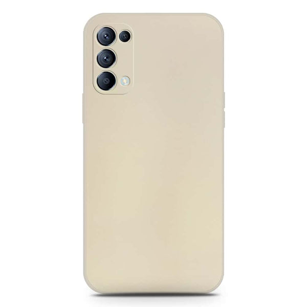 Skinlee Silica Gel Case - Offwhite - Oppo Reno 5 5G