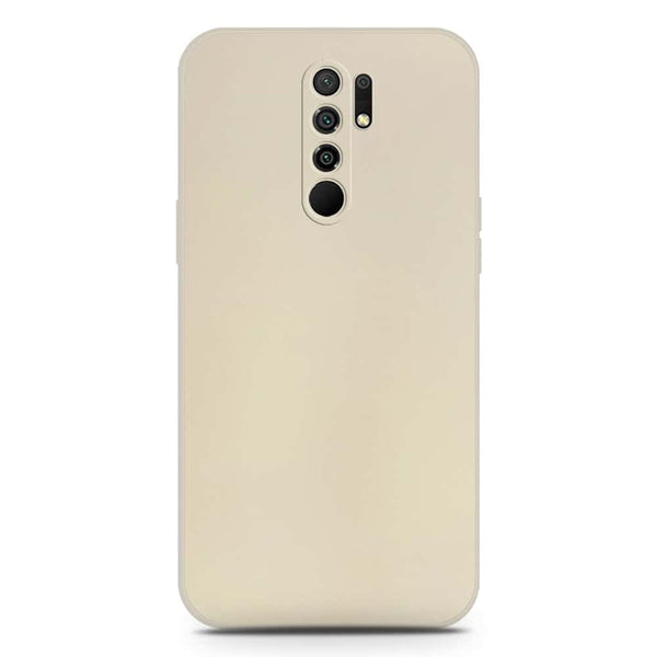 Skinlee Silica Gel Case - Offwhite - Xiaomi Redmi 9 Prime