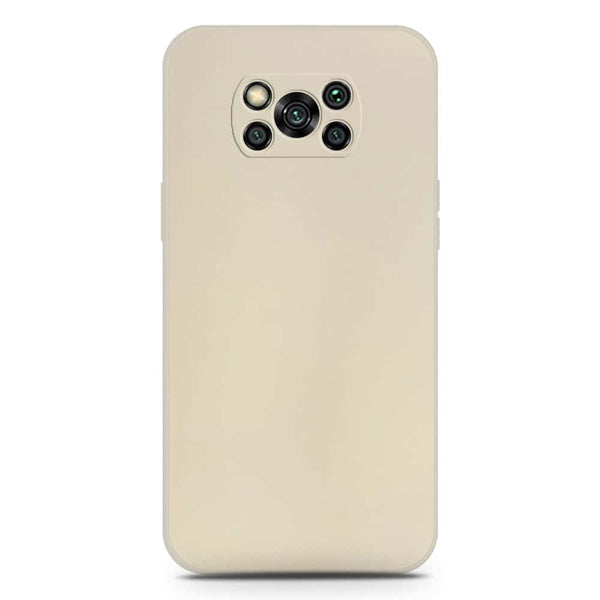 Skinlee Silica Gel Case - Offwhite - Xiaomi Poco X3 Pro