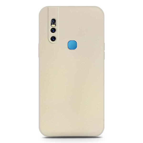 Skinlee Silica Gel Case - Offwhite - Vivo V15